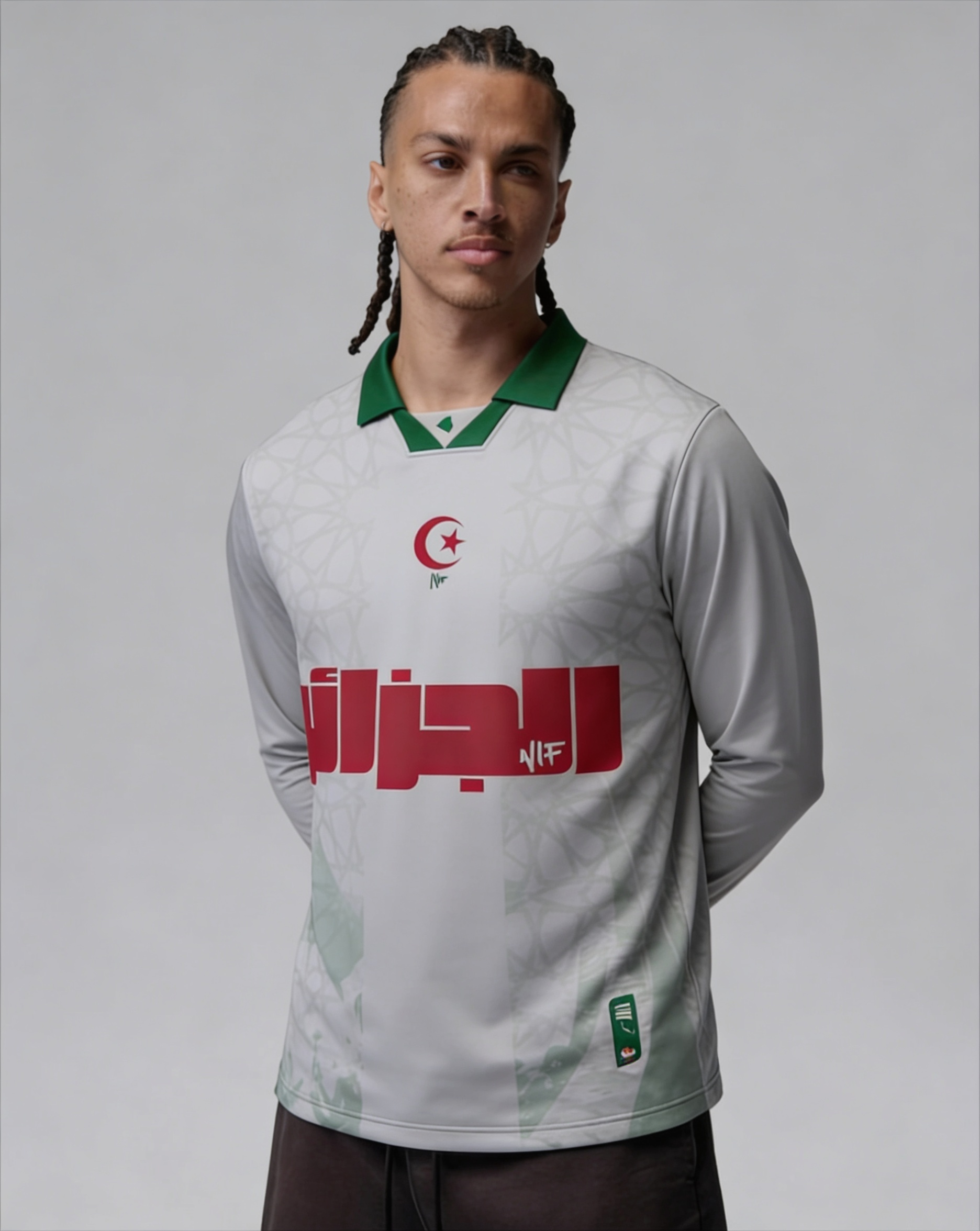 Jersey Vintage ALGÉRIE 🇩🇿 Bladi By Nif -  Manches Long