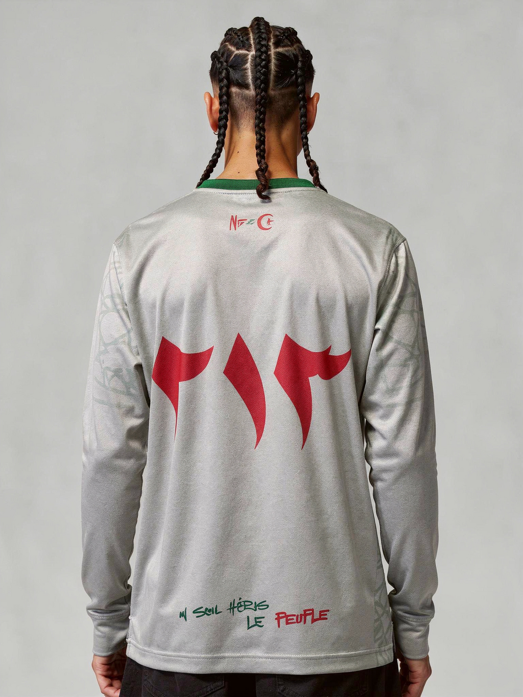 Jersey Col rond ALGÉRIE 🇩🇿 Bladi By Nif - Manche long