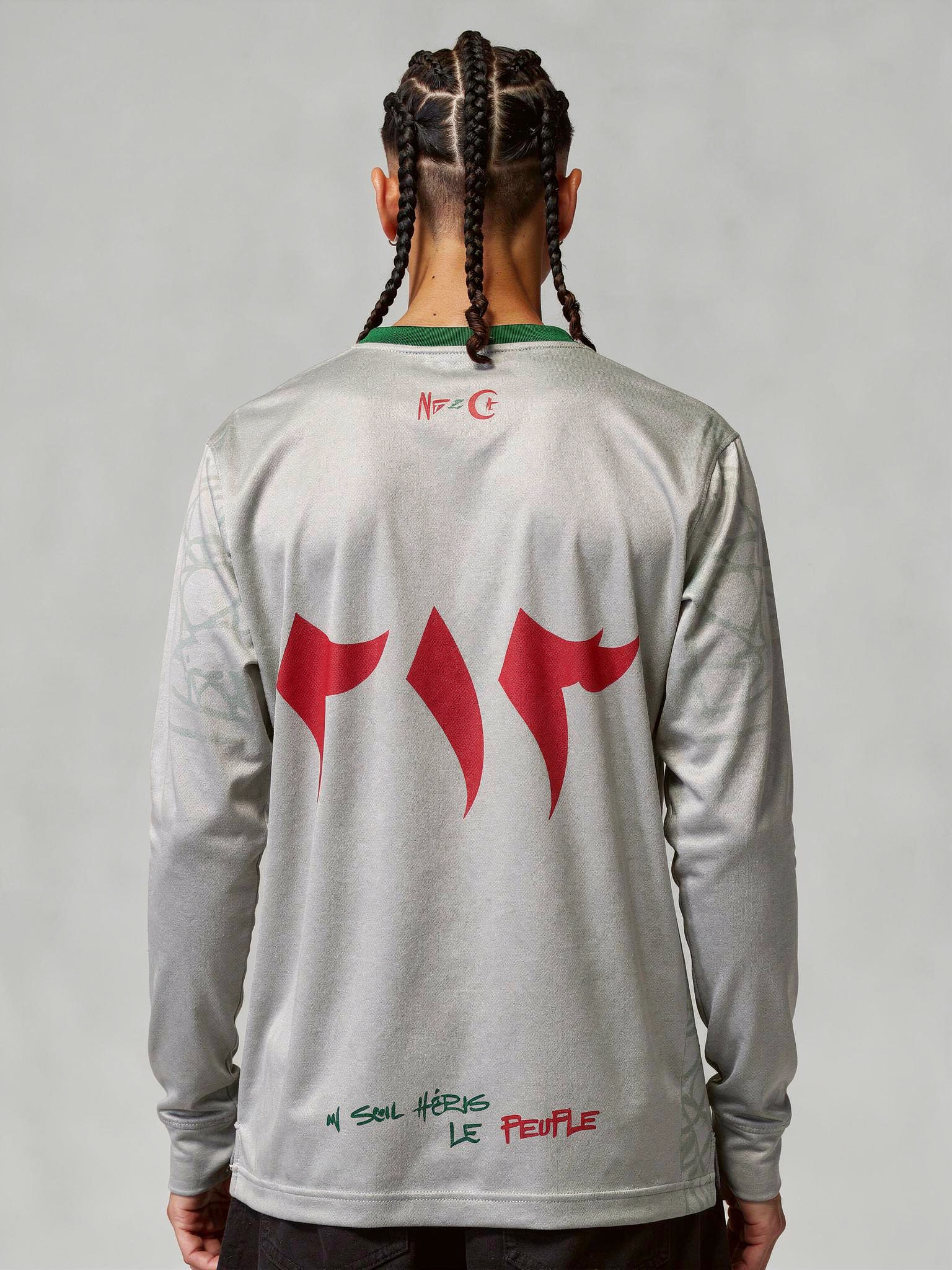 Jersey Col rond ALGÉRIE 🇩🇿 Bladi By Nif - Manche long